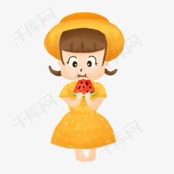 吃瓜少女小孩头像,揭秘吃瓜少女小孩的童年故事